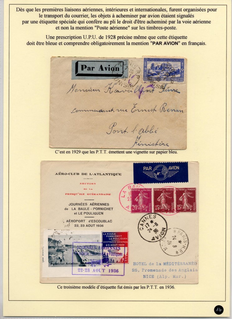 Aérophilatélie