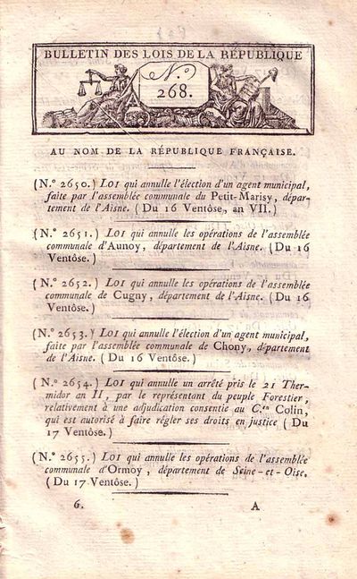 Bulletin des lois