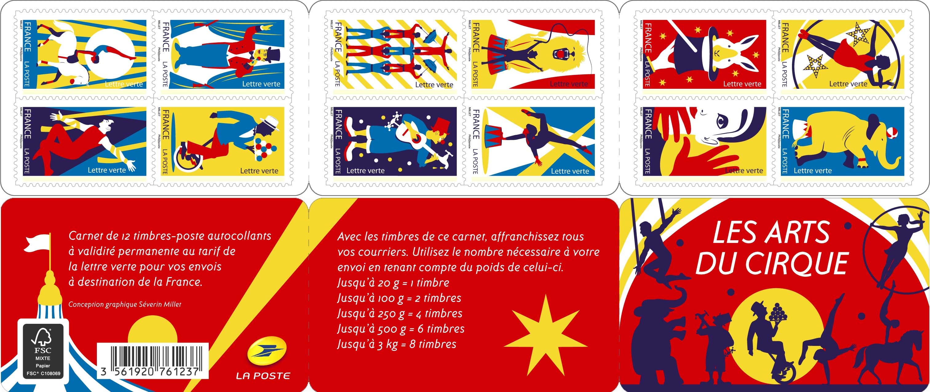 Carnet de timbres